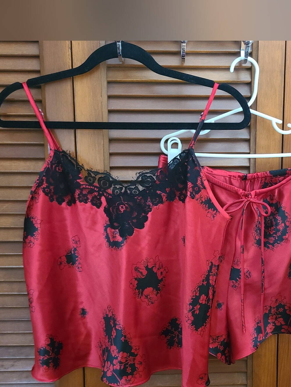 Vintage Victoria’s Secret Gold Label Cami Shorts Set Size S Y2K 1996 Satin Lace